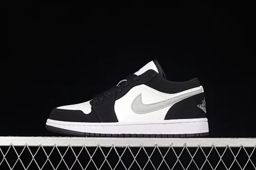 All categories Air Jordan Jordan series basketball shoes Air Jordan 1 Low Z version Air Jordan 1 Low "New Emerald" AJ1 Joe 1 black and white gray 552780-018